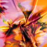Satin Druck Splash Orange - Ribes y Casals