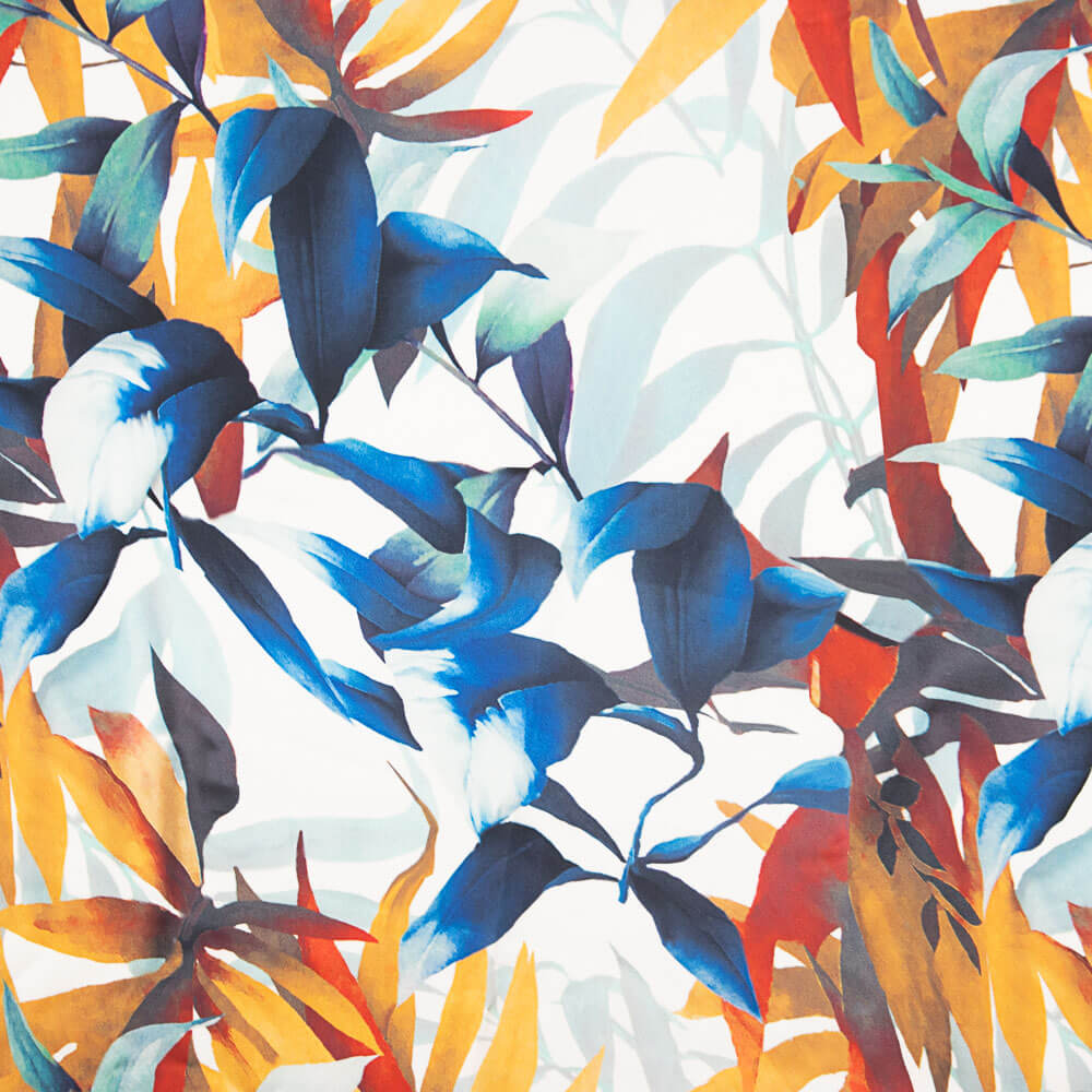 Satin Tropical Print Multi - Ribes y Casals