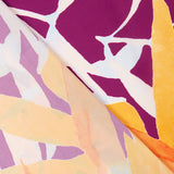Satin Tropical Print Orange - Ribes y Casals