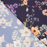 Satin Floral Lila - Ribes y Casals
