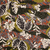 Jagdgrüner Wald-Jacquard-Satin - Ribes y Casals