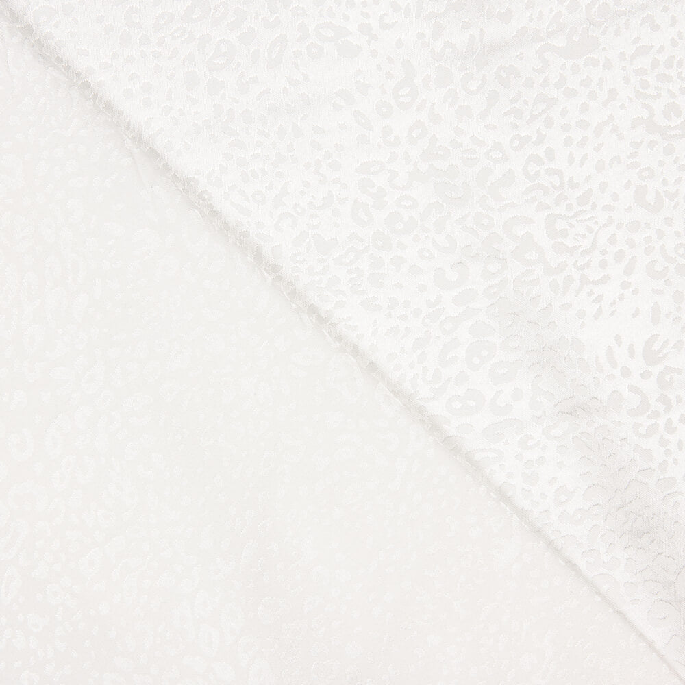 Ecru Jacquard Satin - Ribes y Casals