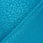 Satin Jacquard Viskose Canard Blau - Ribes y Casals