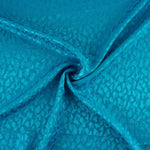 Satin Jacquard Viskose Canard Blau - Ribes y Casals