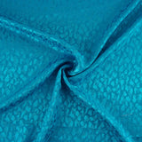 Satin Jacquard Viskose Canard Blau - Ribes y Casals