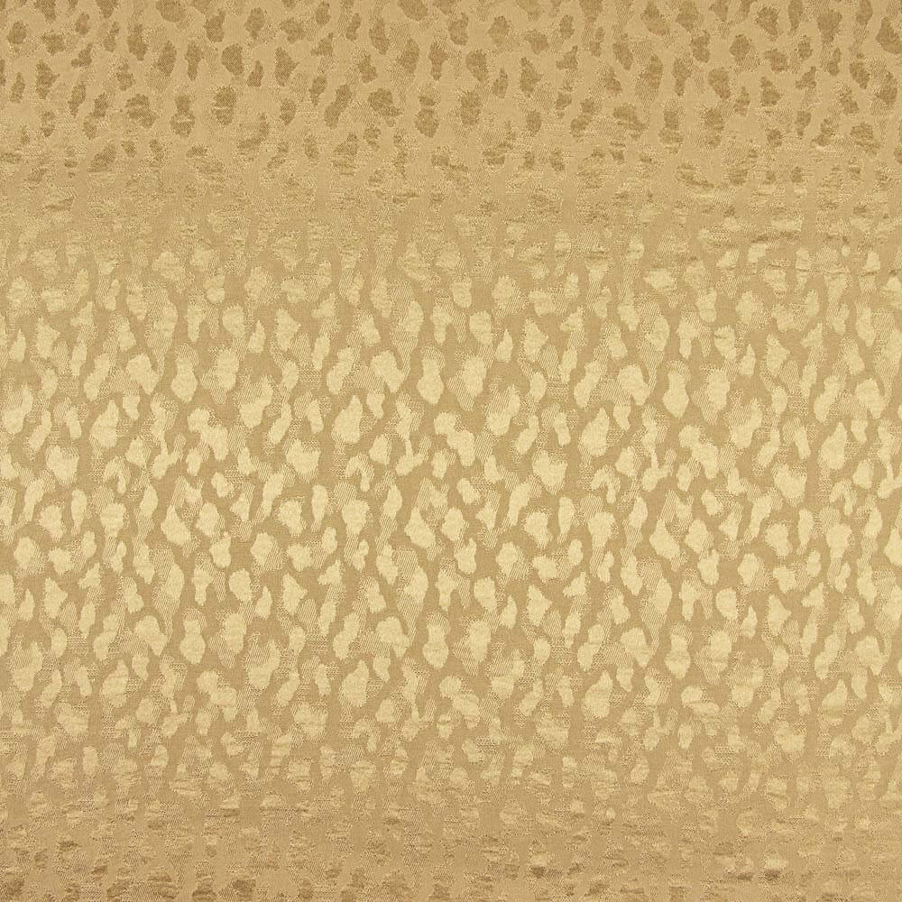 Satin Jacquard Viskose Gold - Ribes y Casals