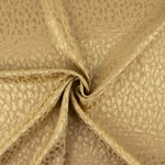 Satin Jacquard Viskose Gold - Ribes y Casals