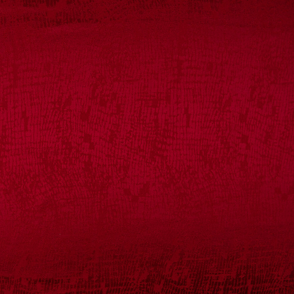 Satin Jacquard Viskose Rot - Ribes y Casals