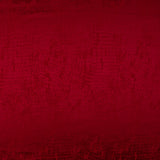 Satin Jacquard Viskose Rot - Ribes y Casals