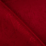 Satin Jacquard Viskose Rot - Ribes y Casals