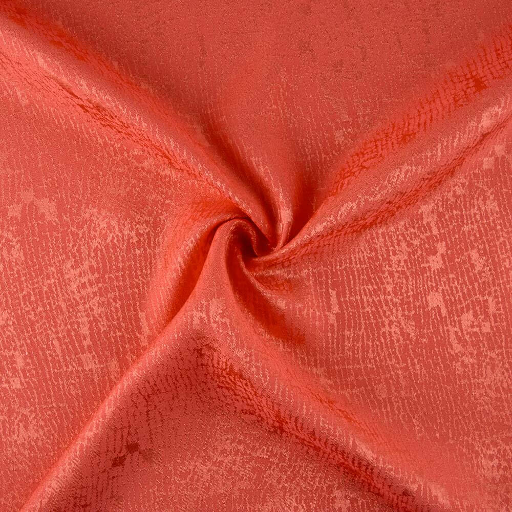 Satin Jacquard Viskose Rosa - Ribes y Casals
