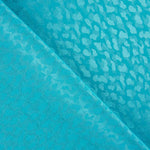 Satin Jacquard Viskose Türkisblau - Ribes y Casals