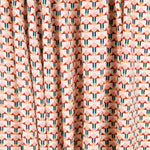 Satin Matt Geometrisch Lachs - Ribes y Casals