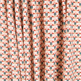 Satin Matt Geometrisch Lachs - Ribes y Casals