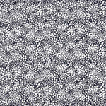 Polyester Satin Abstrakt Navy Druck - Ribes y Casals