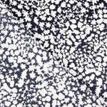 Polyester Satin Abstrakt Navy Druck - Ribes y Casals