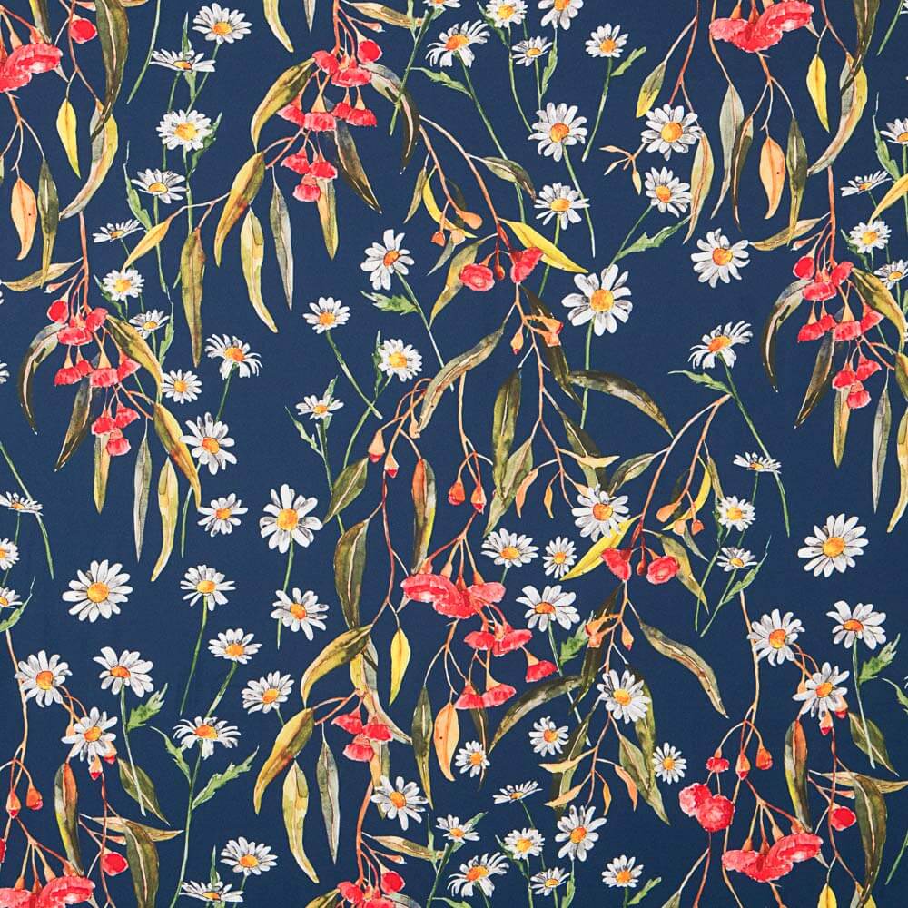 Satin Polyester Sommernacht - Ribes y Casals