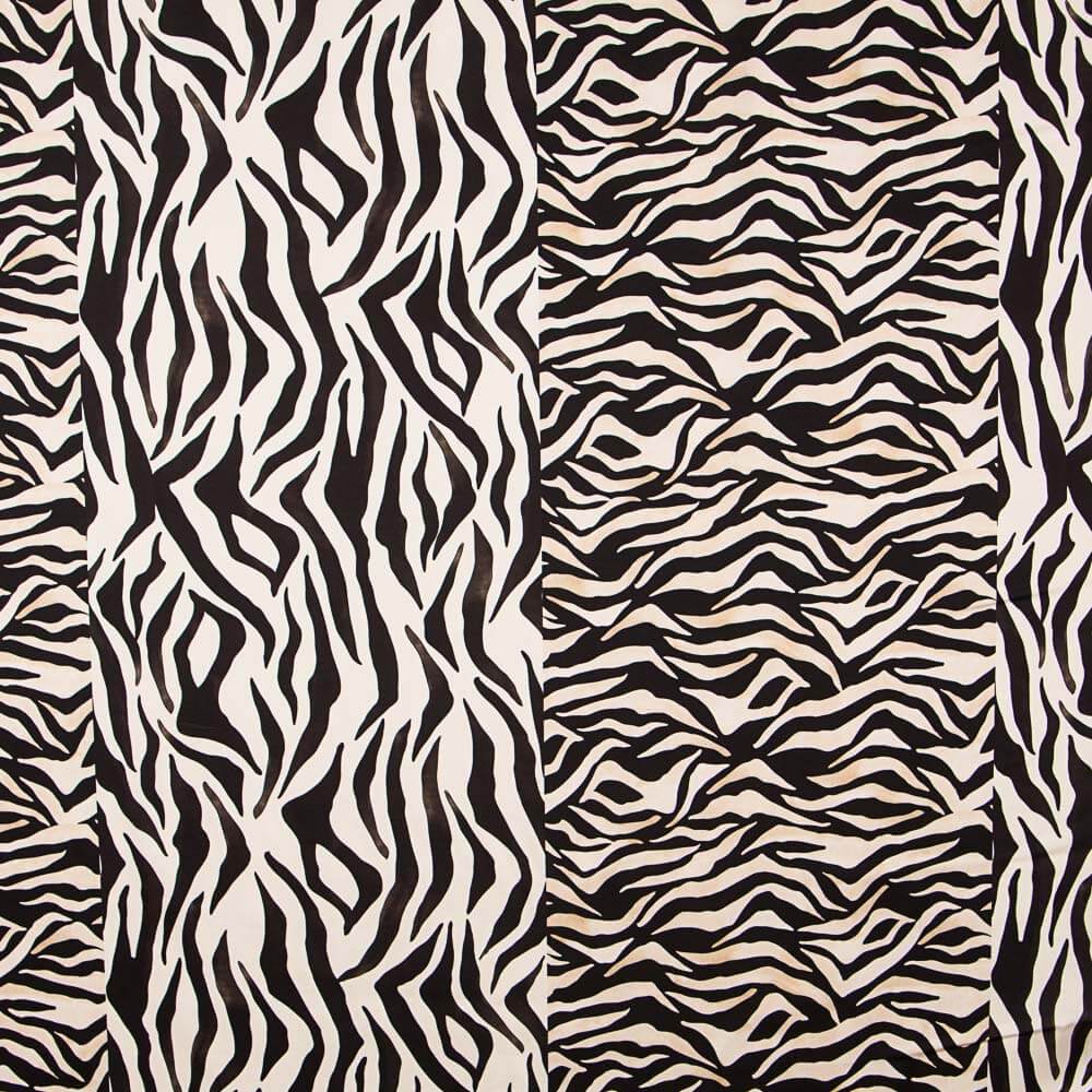 Polyester Satin Tiger Braun - Ribes y Casals