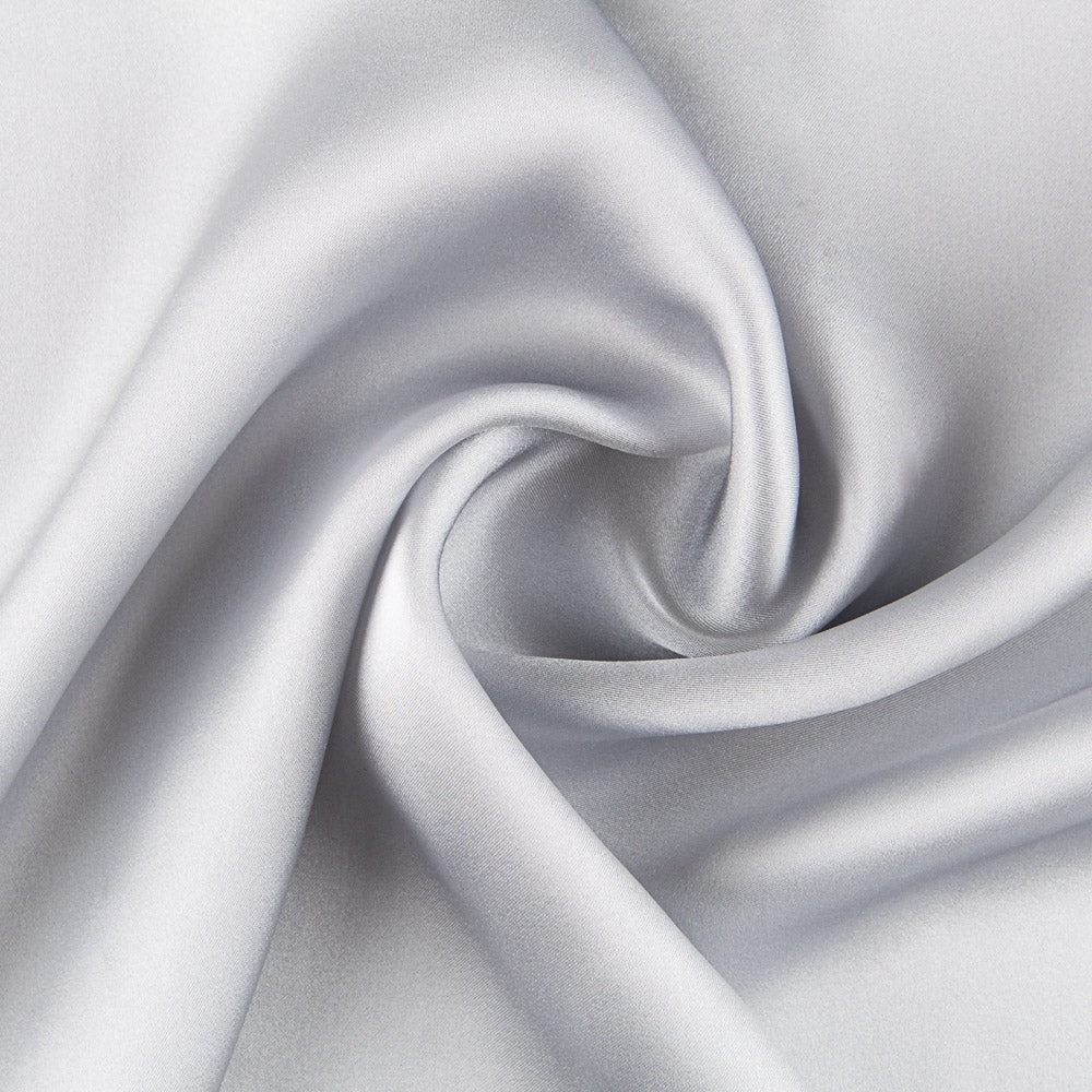 Satin Seide Natur Silber - Ribes y Casals