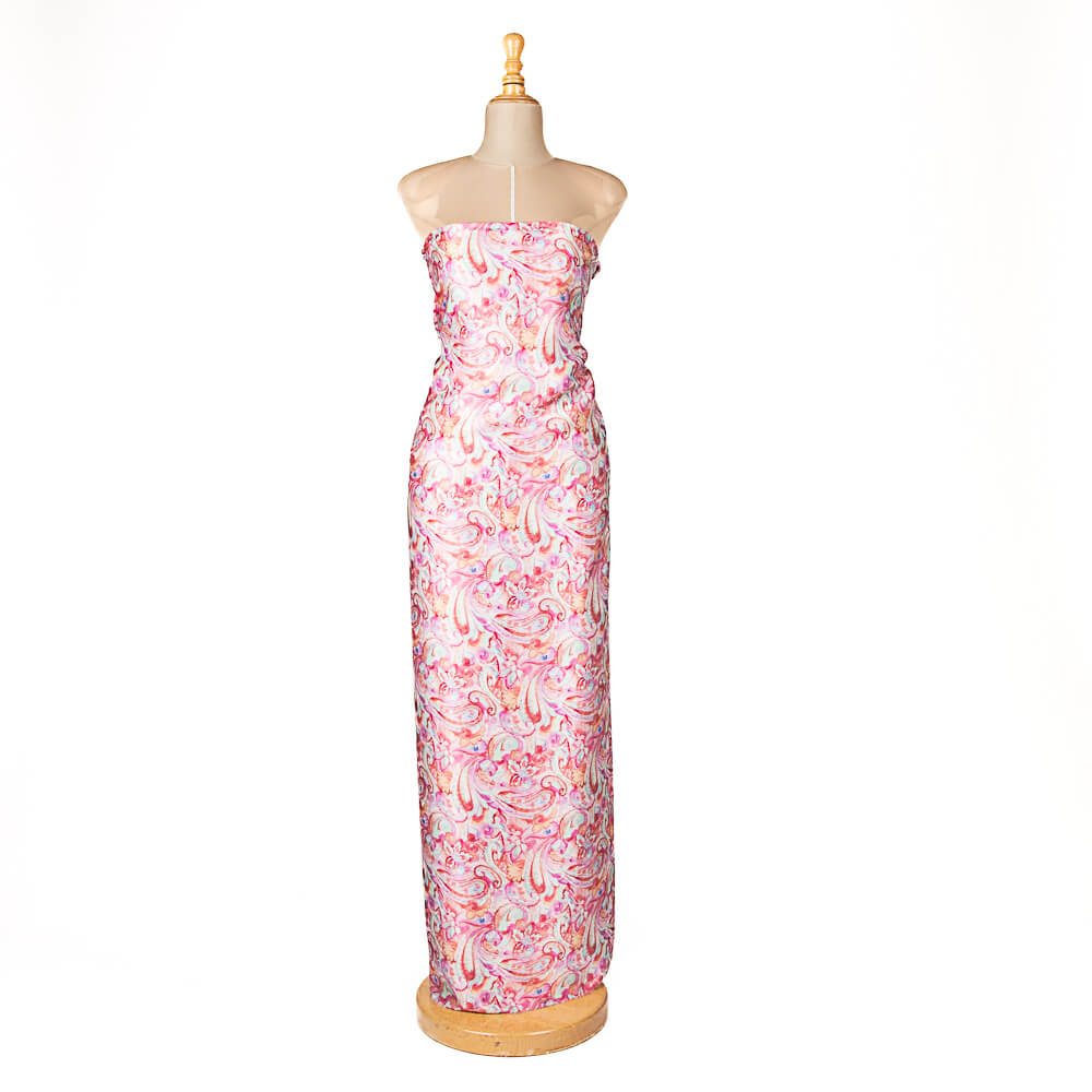 Naturseidensatin Savona Rosa - Ribes y Casals