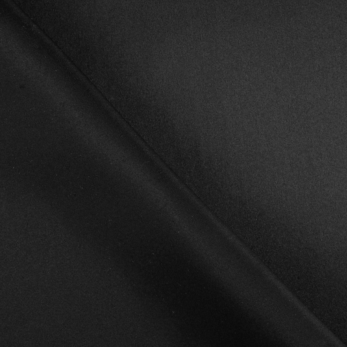 Reststück Naturseide Satin schwarz – verschiedene Maße x Breite 140 cm - Ribes y Casals