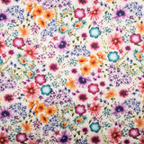 Satin Spandex Flor Cretonera Mauve - Ribes y Casals