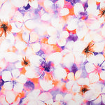 Satin-Elastan Mauve Blume - Ribes y Casals