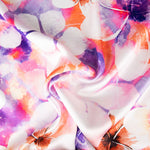 Satin-Elastan Mauve Blume - Ribes y Casals