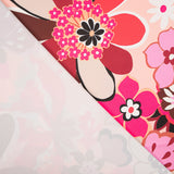 Satin Spandex Blume Malerei Rosa - Ribes y Casals