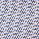 Satin-Elastan Geo Mini Blau - Ribes y Casals