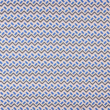 Satin-Elastan Geo Mini Blau - Ribes y Casals