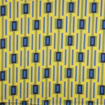 Satin-Elasthan Geometrisch Limette - Ribes y Casals