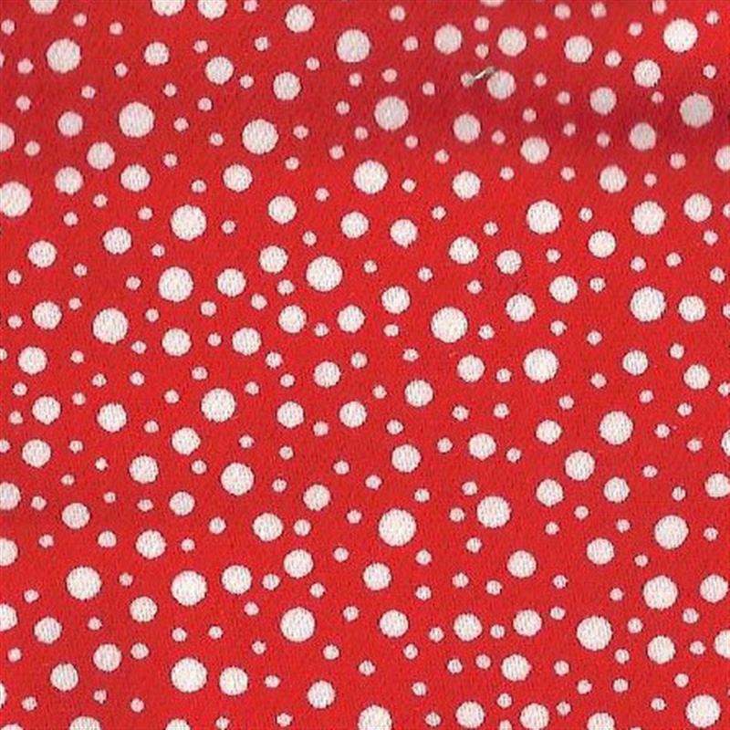 Satin Cotton Red Dots - Ribes y Casals
