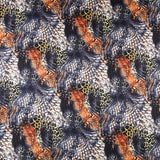 Satin Animal Print Kupfer - Ribes y Casals
