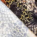 Satin Animal Print Kupfer - Ribes y Casals