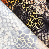 Satin Animal Print Kupfer - Ribes y Casals