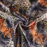 Satin Animal Print Kupfer - Ribes y Casals