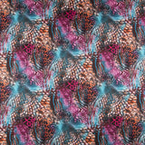Satin Animal Print Flieder - Ribes y Casals