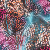 Satin Animal Print Flieder - Ribes y Casals
