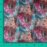Satin Animal Print Flieder - Ribes y Casals