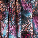 Satin Animal Print Flieder - Ribes y Casals