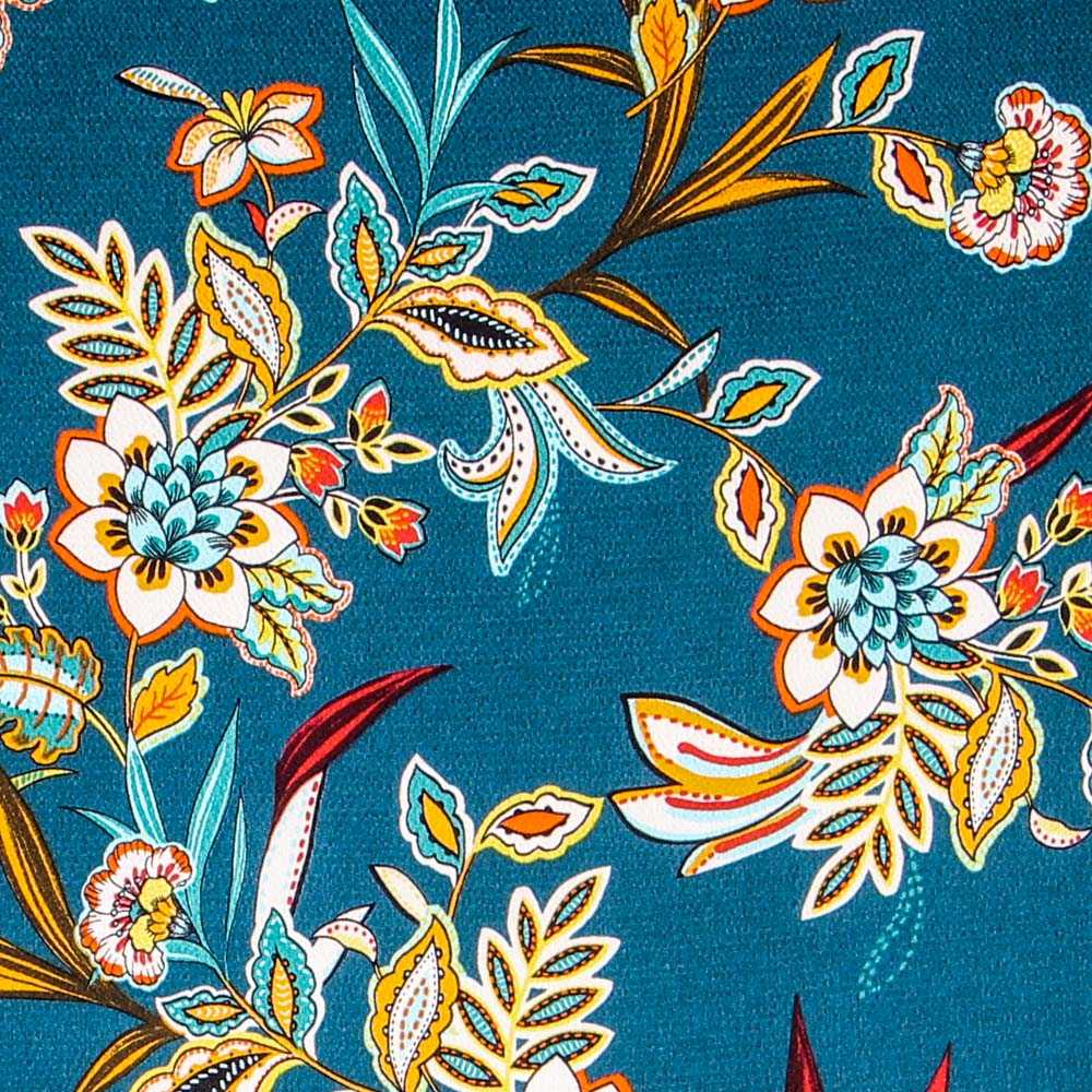 Satin-Krepp Aquamarin - Ribes y Casals