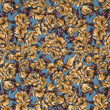 Cretonne Retro Ocker Satin - Ribes y Casals