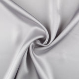 Perlgrauer Polyester-Satin - Ribes y Casals
