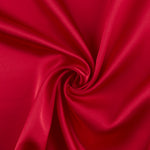 Rubinroter Polyester-Satin - Ribes y Casals