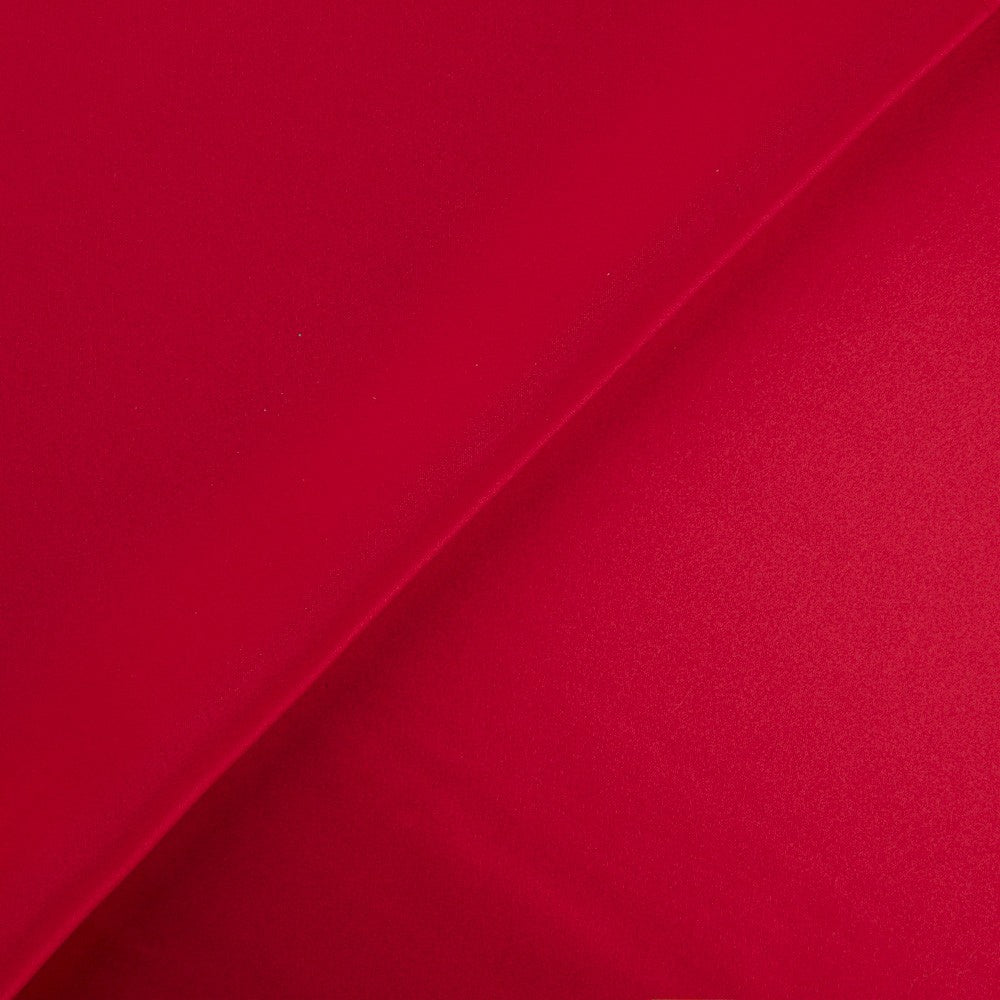 Rubinroter Polyester-Satin - Ribes y Casals