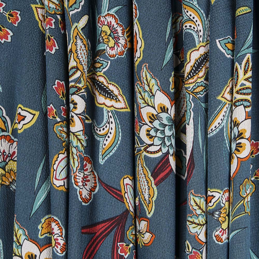 Satin Dehli Aquamarin - Ribes y Casals