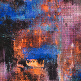 Satin Digital Abstrakt Orange - Ribes y Casals