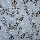 Denim Herb Bedruckter Satin - Ribes y Casals