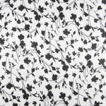 Satin Black Leaves Druck - Ribes y Casals